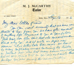 M. J. McCarthy Tailor