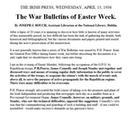 The War Bulletins of Easter Week - JJ Bouch Irish Press
